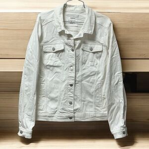 Sonoma White Denim Jacket